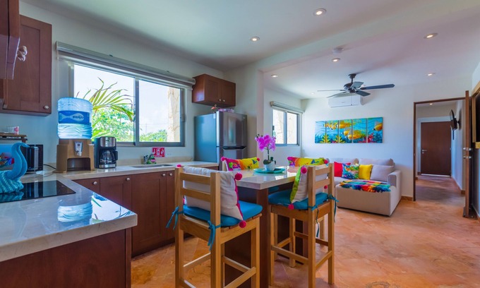 Colonia Meteorologico Condo | Casa Mango 2 - Well located 1 bedroom unit sleeps 3