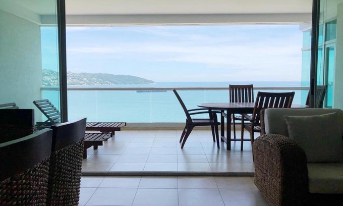 Costera Acapulco Apartment | CASA MAR AZUL CON PLAYA