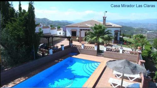 Iznate House | Casa Mirador Las claras Con Piscina privada jardin
