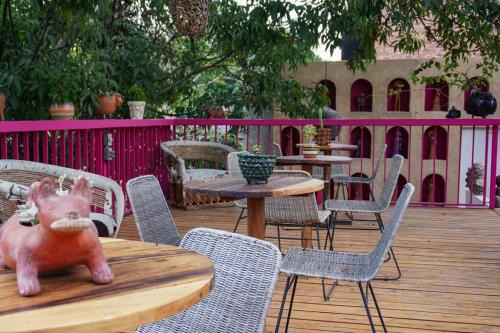 Financial District House | Casa Nawuales - Terraza - Guadalajara céntrico