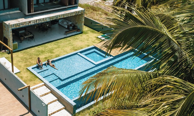 Passo de Camaragibe House | Casa Noah Milagres - Casa Beira Mar in Milagres Beira Mar in Gated Community