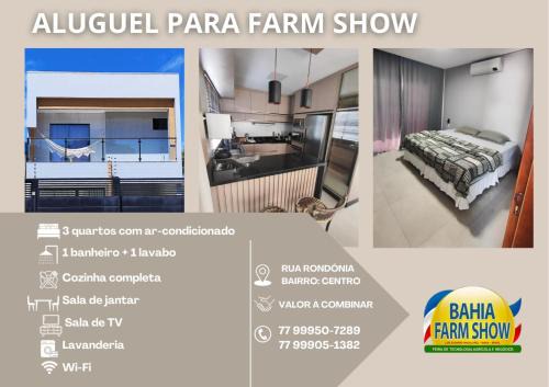 Centro House | Casa para período Bahia Farm Show valor negociável