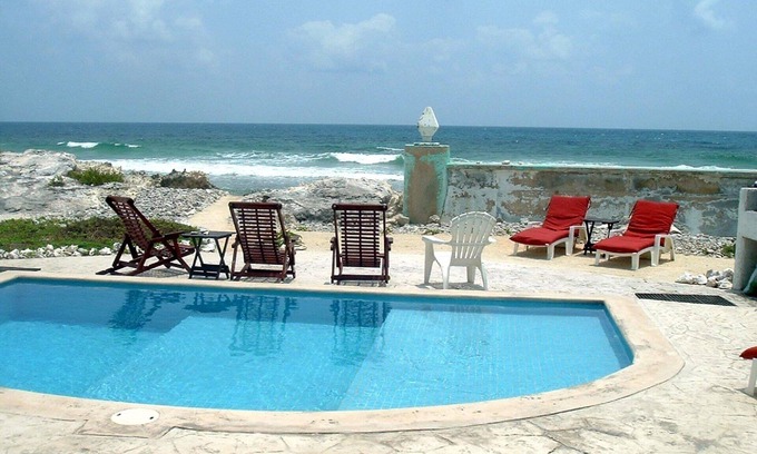 Colonia Salina Chica House | Casa Rosa - Beautiful Oceanfront Home