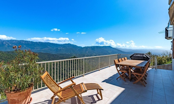 Sarrola-Carcopino House | Casa Ultima - Superbe vue, proche Ajaccio