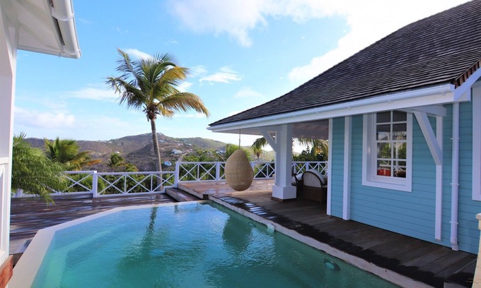 Morne Criquet Villa | Case Creole - St Barts - 5 Bedroom Villa
