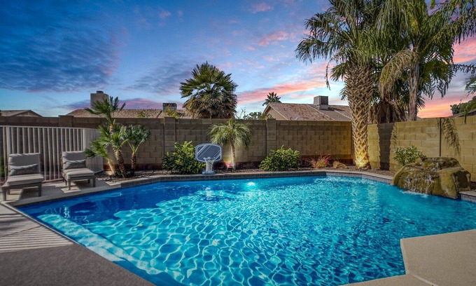 Chandler House | Central Chandler: Heated Pool & Ping Pong