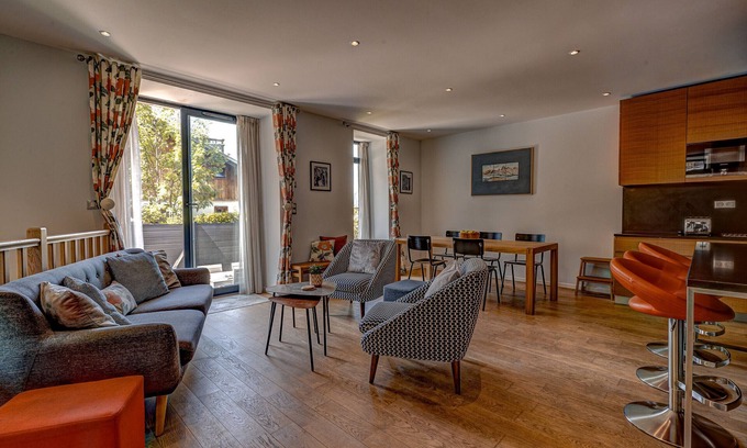 Chamonix City Centre Apartment | Central Duplex Apartment with Large Terrace