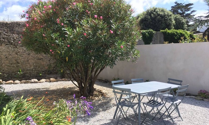 Le Palais House | Central House with Garden and Courtyard in Le Palais
