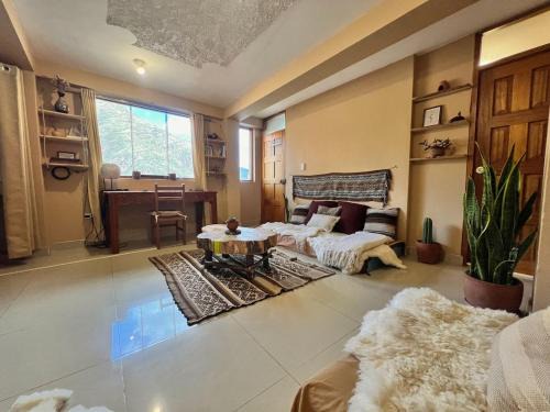 Pisac Apartment | Central Pisac 2 Bedroom Flat with view rooftop and home gym