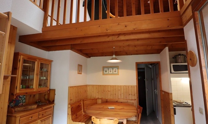 Areches Apartment | Central Triplex for 6, Near Slopes and Shops, Pool Access