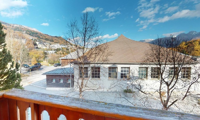 Sankt Moritz-Bad Apartment | Centrally located residential complex in St.