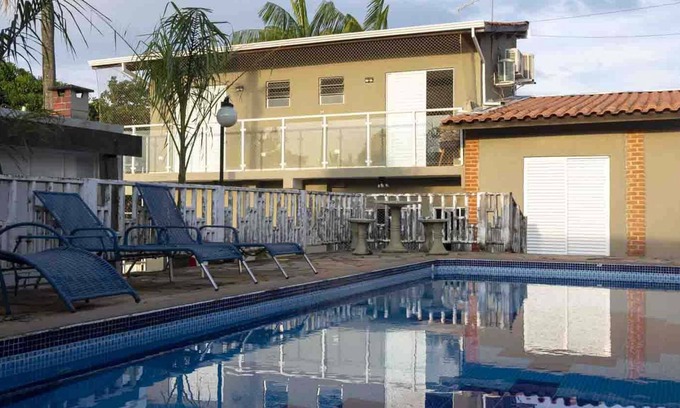 Socorro House | Chacara em Socorro com Piscina e Churrasqueira