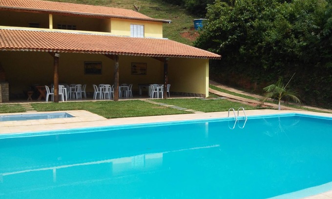 Mairipora House | CHÁCARA PÉ DA SERRA with swimming pool, soccer pitch, barbecue area, fishpond