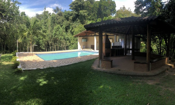 Sorocaba House | Chacara with pool, barbecue and lake