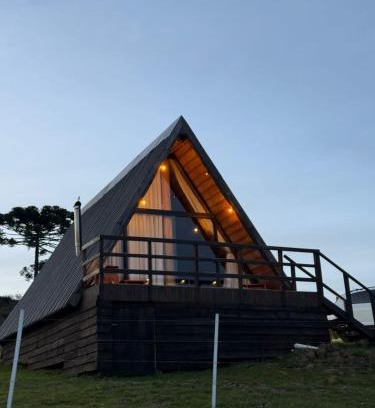 Bom Jardim da Serra Cabin | Chalé A-Frame da Fazenda