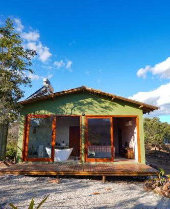 Iramaia House | Chalé das Mangabas, romântico, refúgio de paz com banheira de imersão