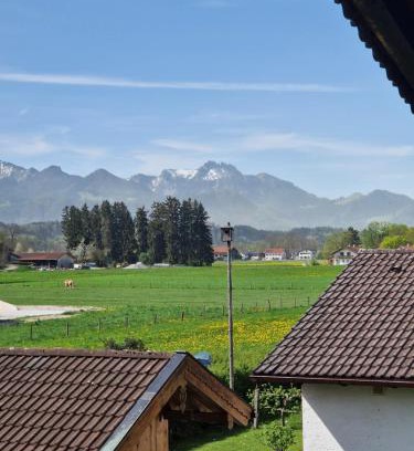 Uebersee Apartment | Chalet Chiemgau 90 qm 3 Zimmer Balkon