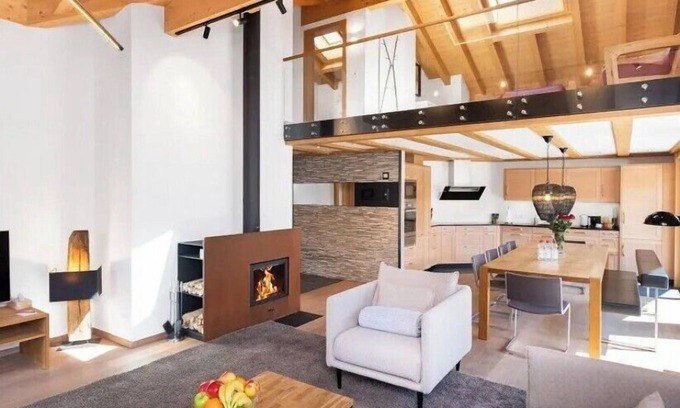 Grindelwald Ski Chalet | Chalet Columba, Four Bedroom duplex Apartment in Grindelwald with Mountain View2
