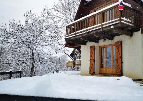 Allos Ski Chalet | Chalet d'une chambre avec jardin amenage a Allos a 1 km des pistes