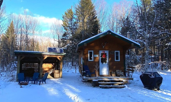 Notre-Dame-Des-Bois Ski Chalet | Chalet Enzo & Foyers - Domaine des Appalaches