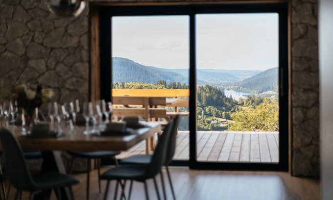 Gerardmer Ski Chalet | Chalet/ferme de Standing "O Sources" - SPA Intérieur, vue Lac, Proche Pistes SKI