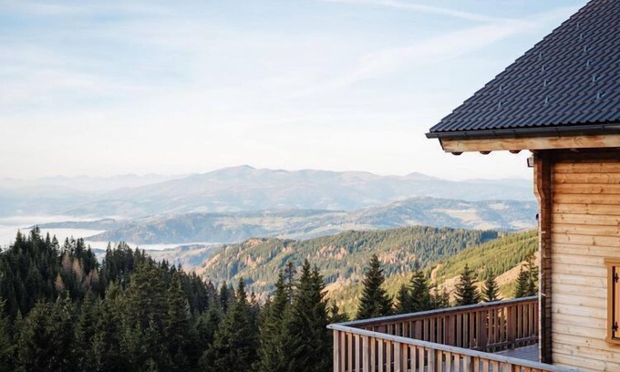 Frantschach-Sankt Gertraud House | Chalet in Koralpe with Panoramic Views