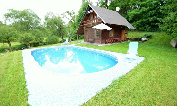 Bechyne House | Chalet in Bechyne with Private Pool