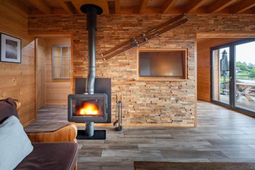 Gerardmer Ski Chalet | Chalet La Souris, chaleureux avec vue panoramique