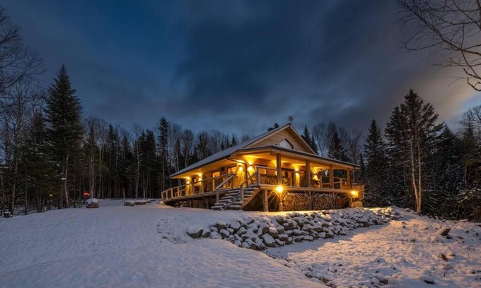 La Malbaie Ski Chalet | Chalet Mikua, 6 p. spa, billard, Forêt & Nature