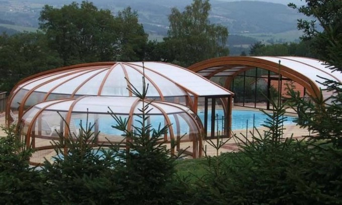 Blavignac Ski Chalet | Chalet "Tulipe Pour 6 - Prix Semaine" with Mountain View, Shared Pool & Wi-Fi