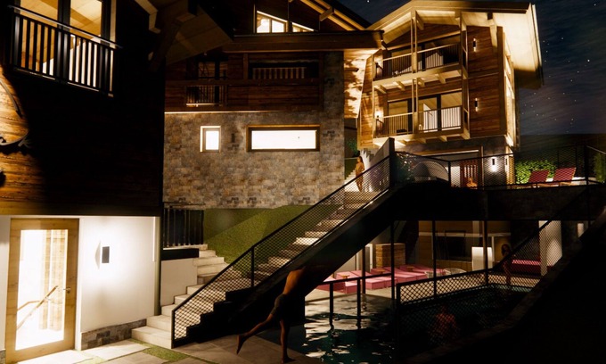 Soelden Ski Chalet | Chalet White Diamond with its own sauna, ski in and ski out