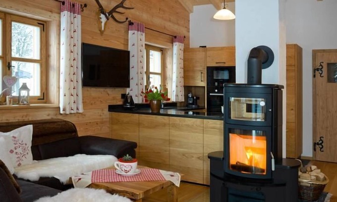 Mauth Apartment | Chalet with sauna and outdoor seating area