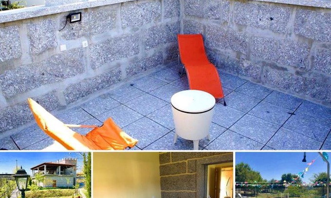 Celorico de Basto Apartment | Chambre de la tour - Quinta da Prelada Simão