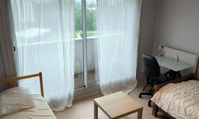 Minguette Sud Condo | Chambre Double Privée