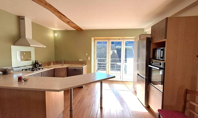 Evaux-les-Bains Apartment | Chambre La Gartempe - Colocation entre curistes ou voyageurs