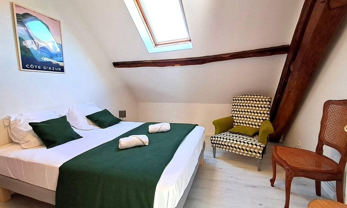 Evaux-les-Bains Apartment | Chambre La Voueize - Colocation entre curistes ou voyageur