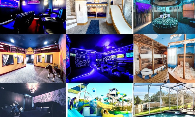 Davenport House | ✨ChampionsGate -SOUTH facing POOL&SPA, 2 FREE WATERPARKS! 8 themed spaces!