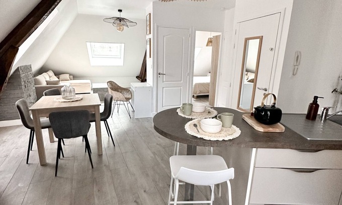 Brive-la-Gaillarde Apartment | Charmant Duplex Dans L'hyper Centre-ville de Brive-la-gaillarde, Refait à Neuf !
