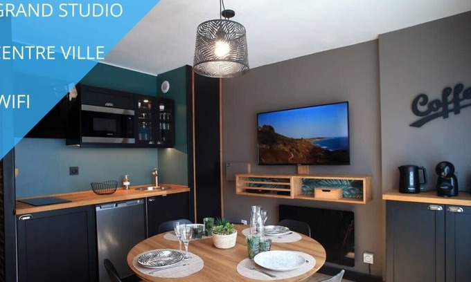 Saint-Quentin Apartment | Charmant studio centre ville grand confort gare