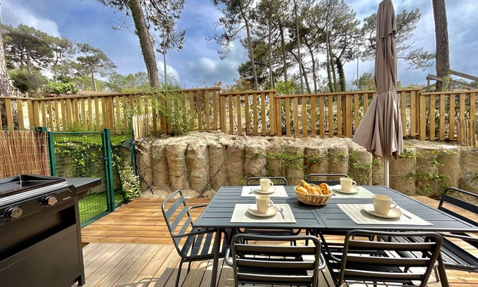 Lacanau-Ocean Villa | Charmante maison neuve, deux chambres a deux pas de la plage - 492341