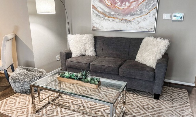Barker Apartment | Charming 1BR Oasis | Private Patio & Resort Pool