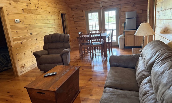 Twin City Cabin | Charming 2-bedroom cabin with AC and WiFi in delightful Twin City, GA.