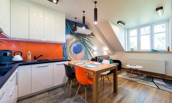 Stare Podgorze Apartment | Charming 2-Level Apartment A/C —Podgórze, Old Town, Krasickiego