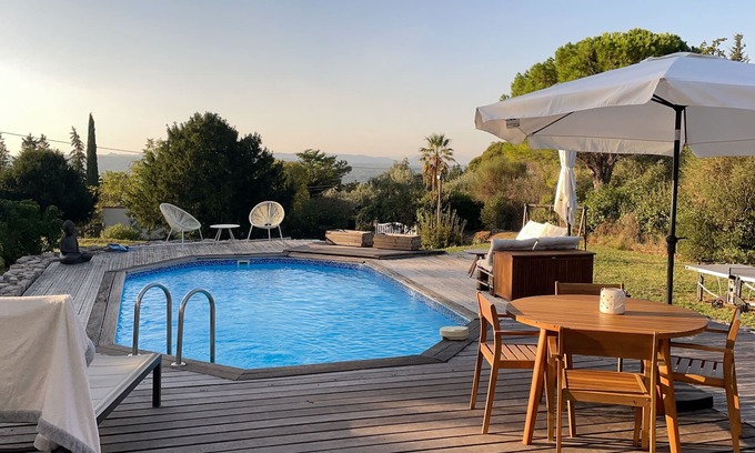 Tourrettes Villa | Charming air conditioned Californian Villa.