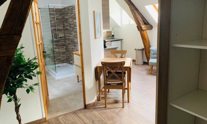 Quartier du chateau Apartment | Charming apartment, beams, historic center