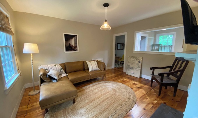 Tiverton Apartment | Charming Apt above Bookshop in Historic Tiverton Four Corners Village Center!