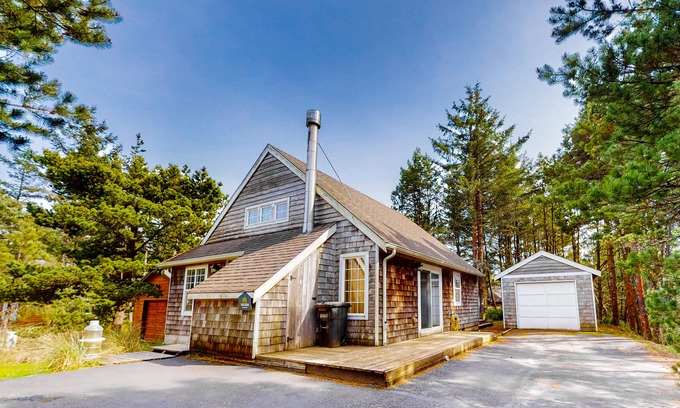 Pacific City House | Charming Beach House with Unique Decorations & Nearby Beach Access