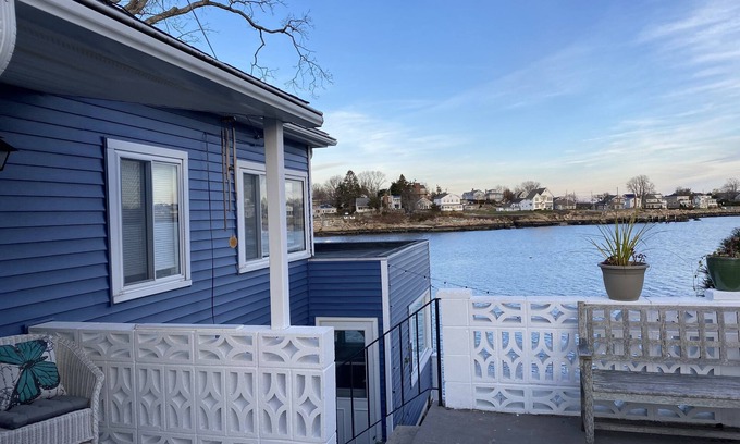 Guilford House | Charming Beach House 2 BR, 1.5 BTH with waterfront ocean views.