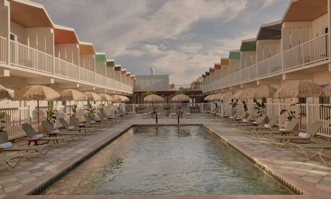 San Jacinto Hotel | Charming Beachside Room Close to Historic Attractions + Dining Spots