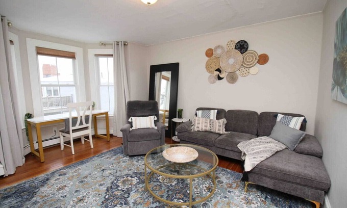 Beverly Apartment | Charming Downtown Gem ~ 2min to Salem ~ Workspace!